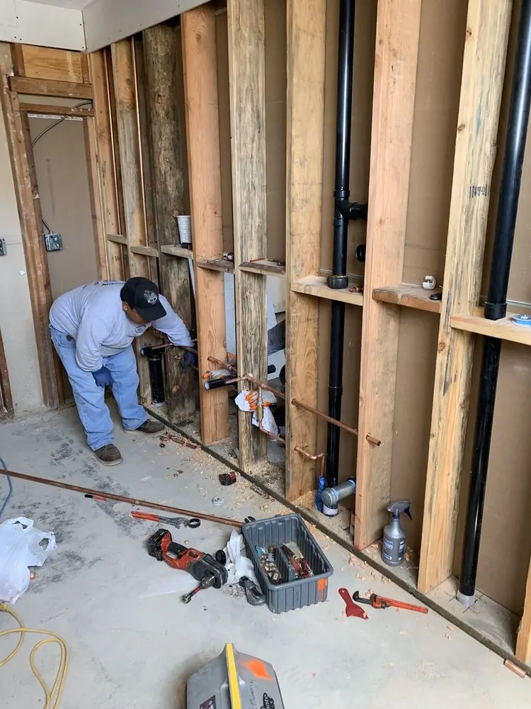 Commercial rough-in plumbing for Commercial Plumbing in Spyglass Hill
